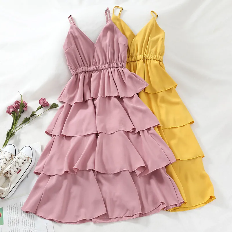 2019 новые летние женские шифоновые платья высококачественная одежда для детей с