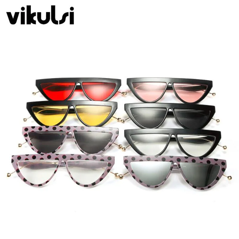 

2019 Newest Brand Designer Wave Point Sunglasses Women Luxury Shades Trendy Summer Sun Glasses Female Vintage Retro Sun Glasses