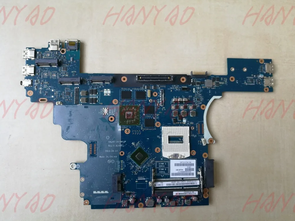 

0VWNW8 CN-0VWNW8 For Dell E6540 Laptop Motherboard VALA0 LA-9411P DDR3L