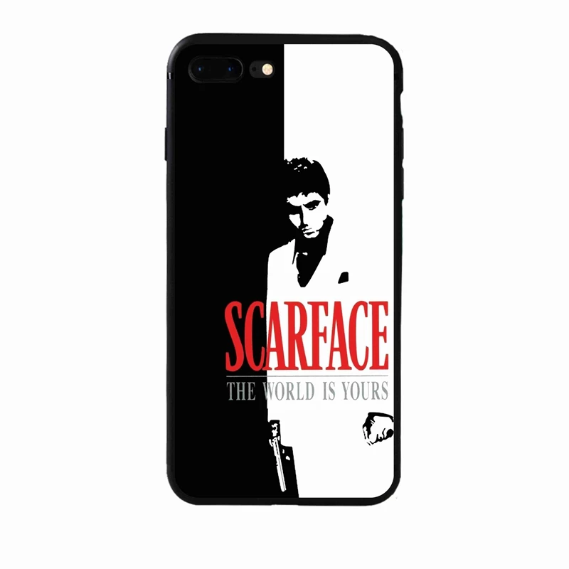 Новый бренд Godfather для мужчин Мягкий силиконовый чехол iPhone 6 6s 7 Plus 8 X XS Max XR 5s SE