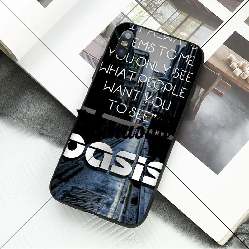 Yinuoda группы Oasis Liam Noel Galagher роскошный высокий протектор на конце чехол для Apple iPhone 8 7