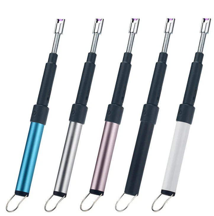 

USB Rechargeable Electric Arc Lighter Long extension-type Flexible Neck Windproof Candle Lighters for Kitchen Gas Stove Outdoor