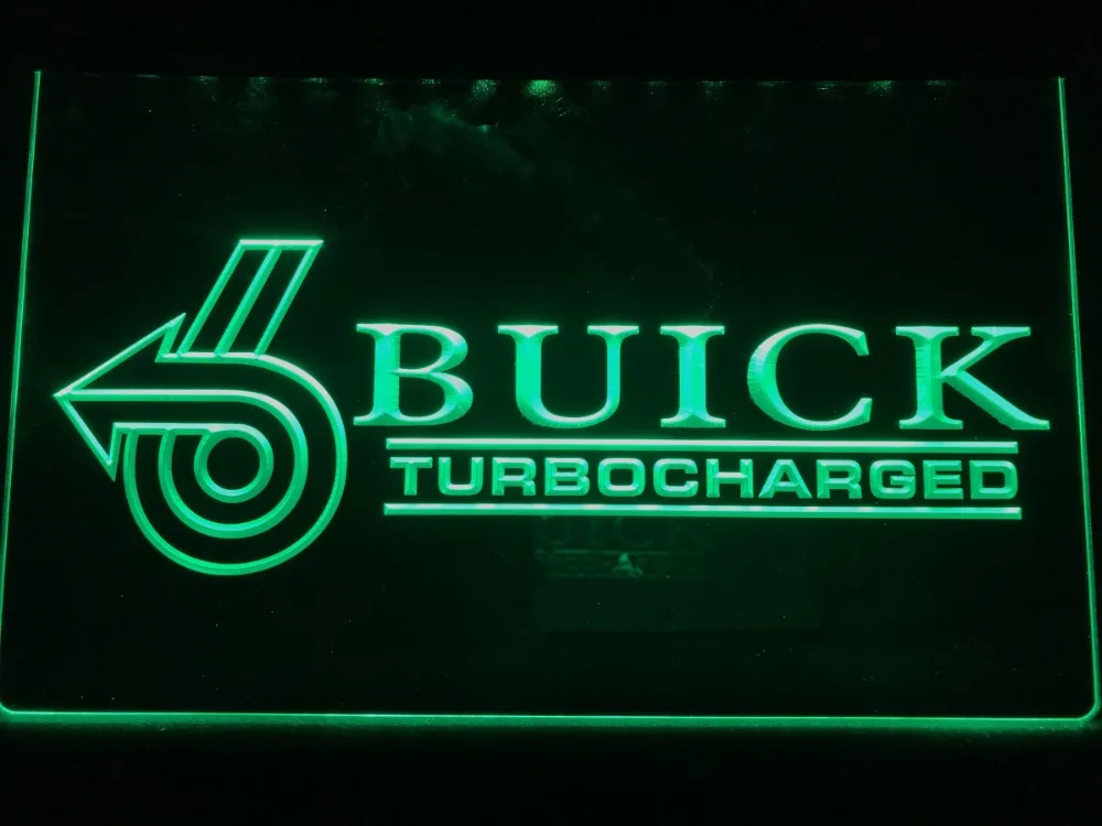 R071 Buick турбонаддувной пивной бар Паб Клуб светодиодные неоновые световые знаки |