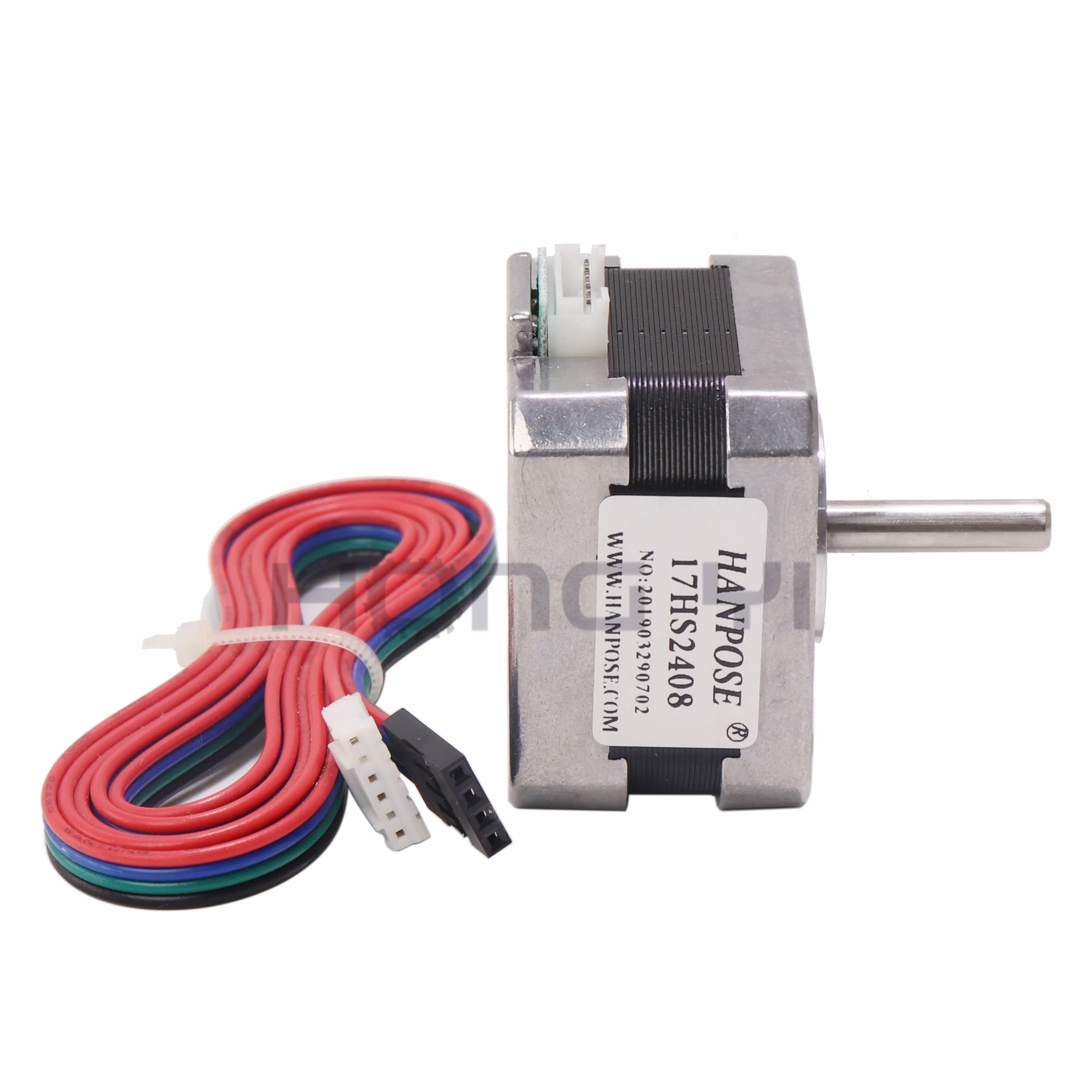 Шаговый двигатель 17HS2408 D 4 свинцовый 0.6A Nema17 42 двигателя с линией DuPont для лазерного