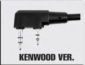 KENWOOD Элемент z-TAC Z. Tactical Ztac стиль беспроводной PTT(Z123 - Цвет: KENWOOD