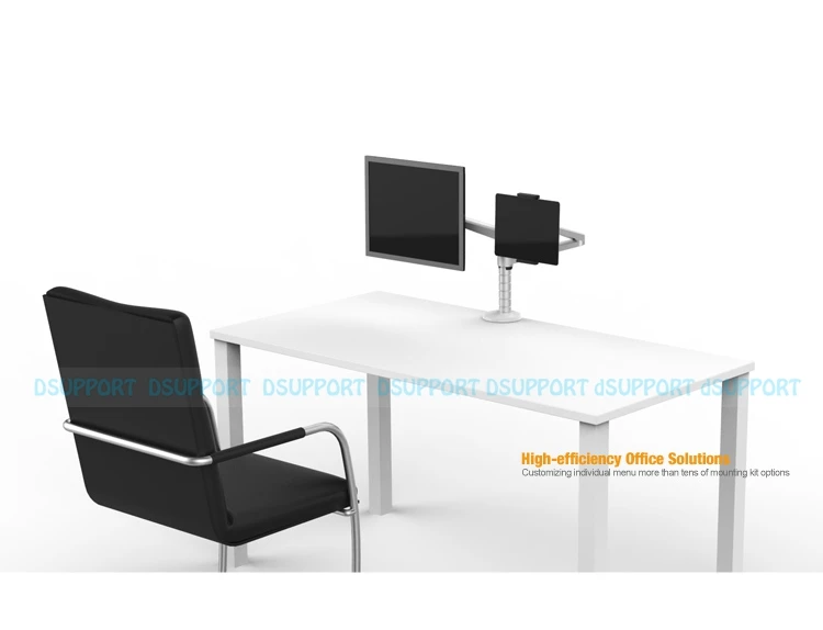 Регулируемая подставка для планшетного ПК с двумя ручками и креплением