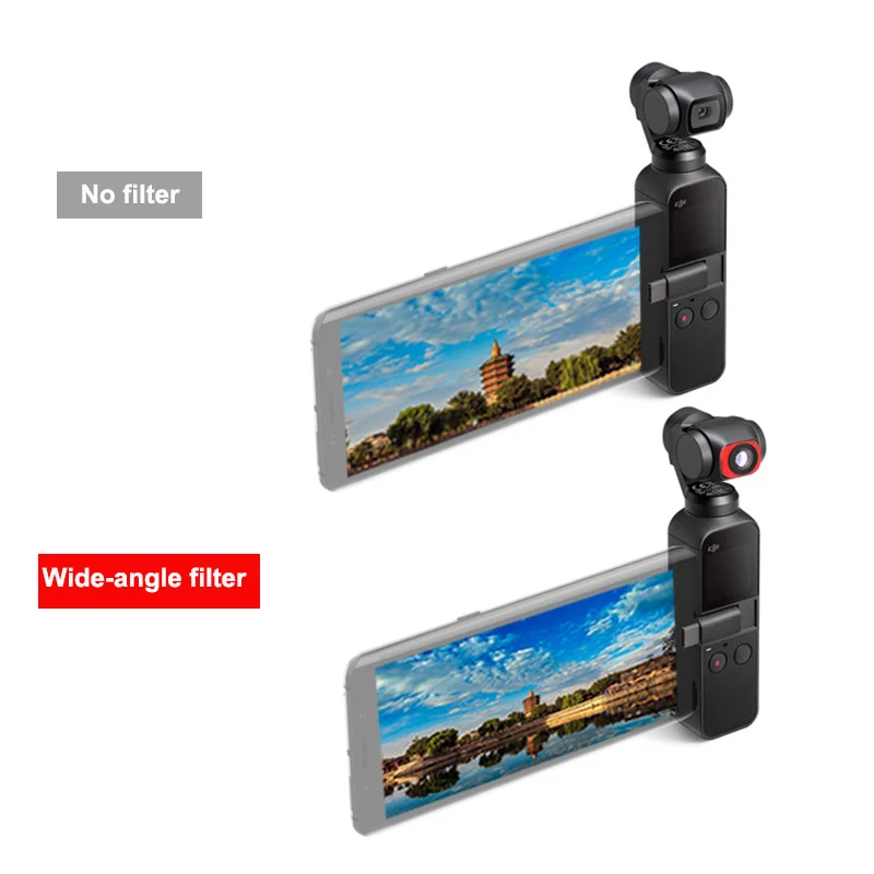 Sunnylife OSMO карманный фильтр для камеры CPL/MCUV/ND 4 8 16 32 64 ND-PL набор фильтров для DJI Osmo Карманный карданный Объектив Аксессуары