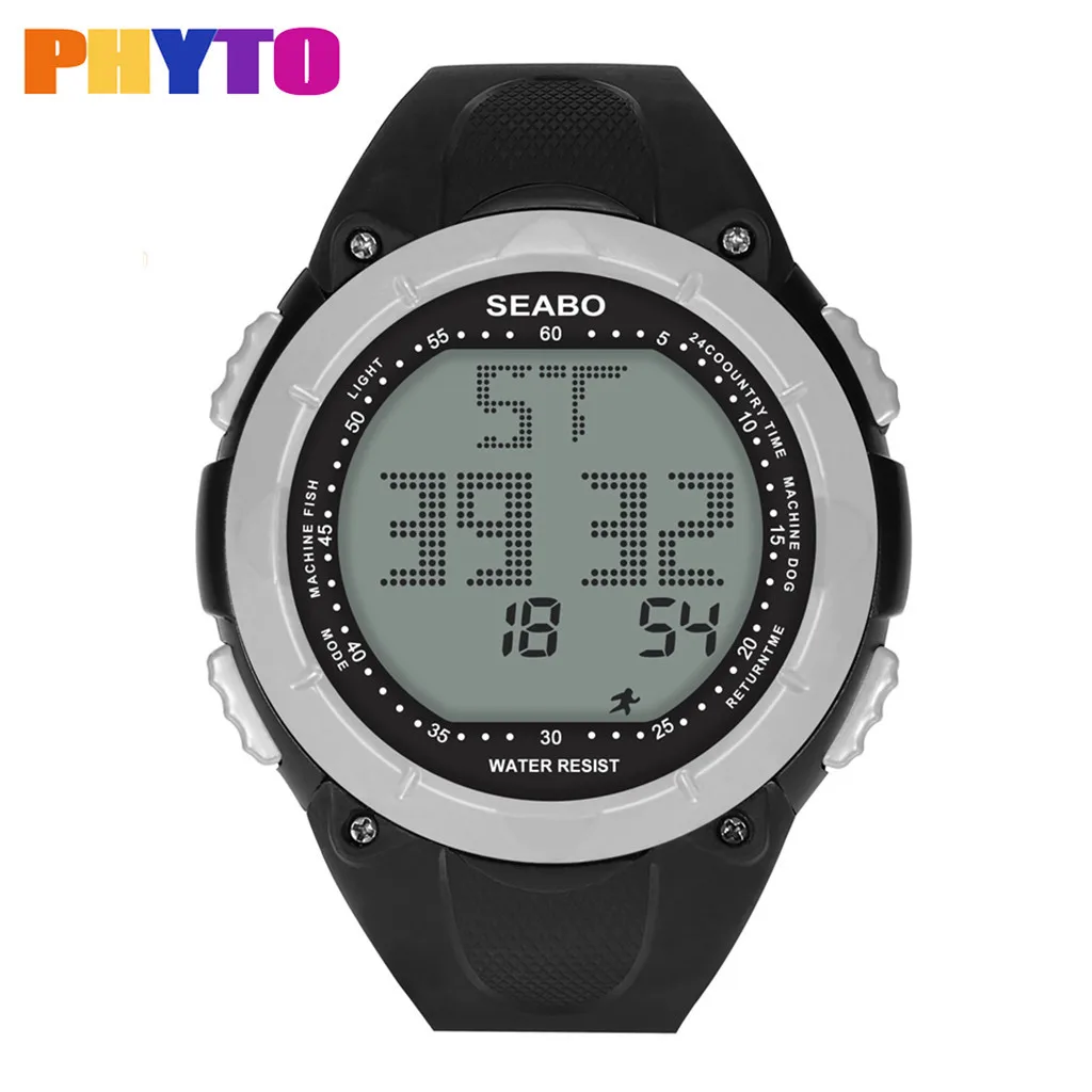 Часы otoky Горячие Роскошные мужские спортивные часы цифровые светодиодные