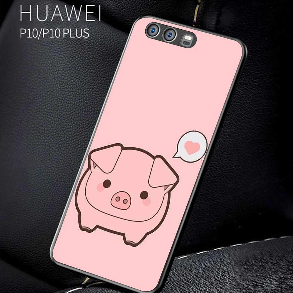 Черный Мягкий ТПУ силиконовый чехол для телефона Mate 20 lite Huawei P8 P9 P10 Lite P20 Pro Mate20 P Smart