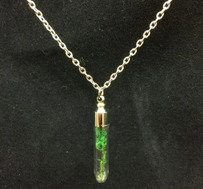 1 комплект 70 см стразы из натурального кристалла Посеребренная стеклянная флакон