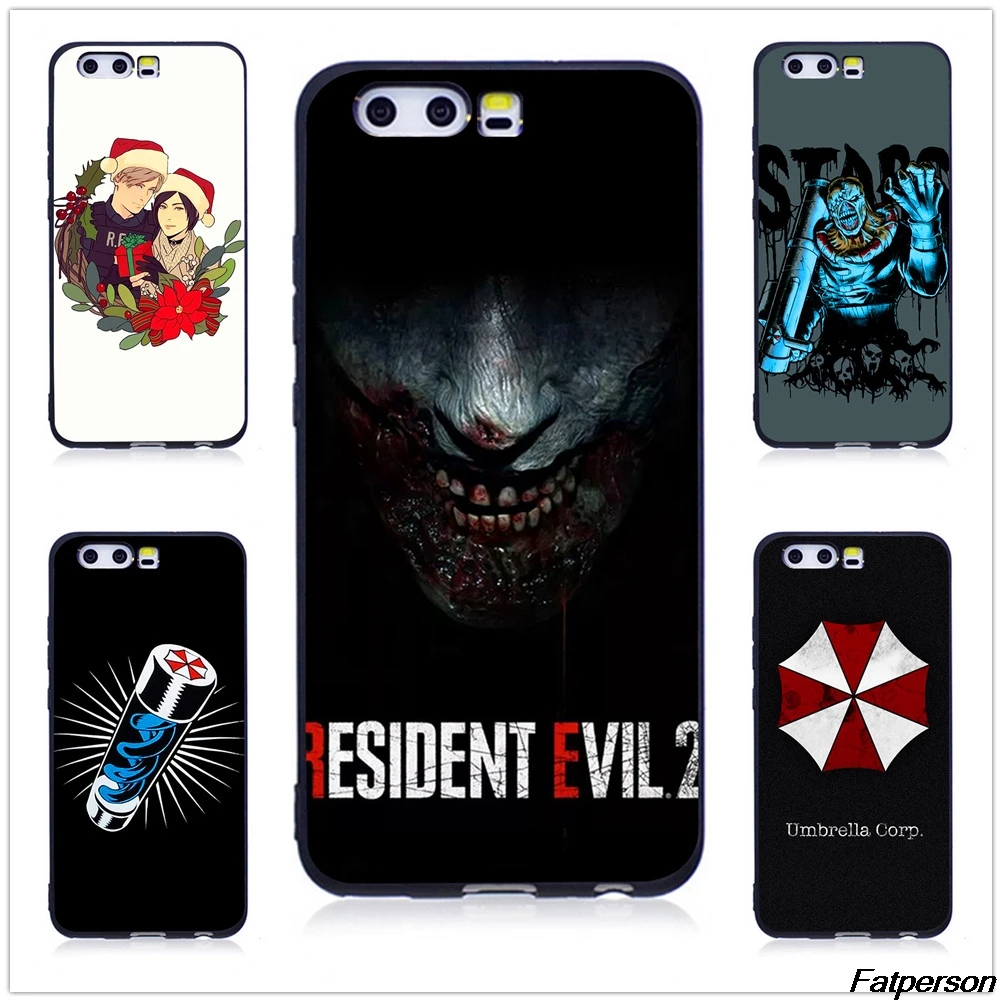 BIOHAZARD RE2 Мягкий ТПУ чехол для телефона Huawei P30 P30Lite P10 P10Lite P8 P9 P9Lite 2017 черный P20