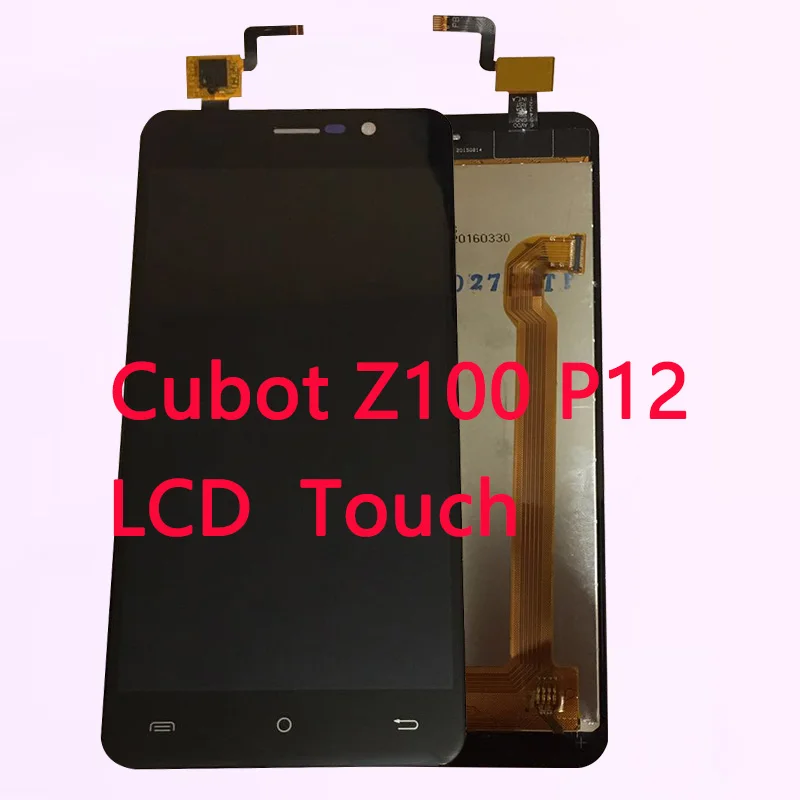 RYKKZ 5 0 дюйма для Cubot Z100 P12 ЖК дисплей с кодирующий преобразователь сенсорного