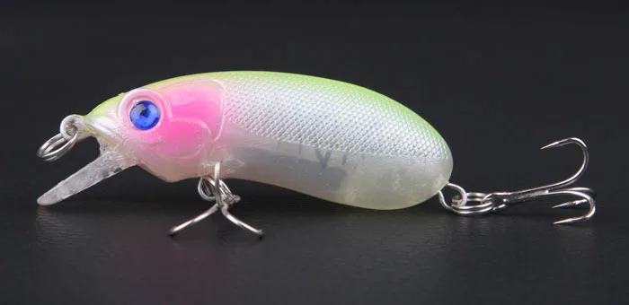 Anmuka 1pcs Minnow lure bait 8 colors hard 6cm 9.8g fishing perch freshwater sea | Спорт и развлечения