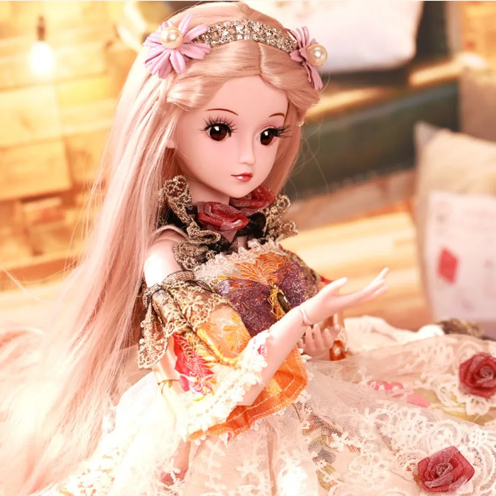 1/3 BJD кукла 60 см/23 6 дюйма Высота 19 шариковых шарнирных кукол (парик + обувь одежда