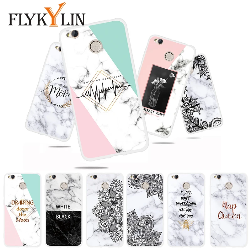 FLYKYLIN Marble Case For Redmi 4X 4A Cases Xiaomi 5A 5 Plus Back Cover on 6 Pro 6A Capa Soft TPU Silicone Coque |