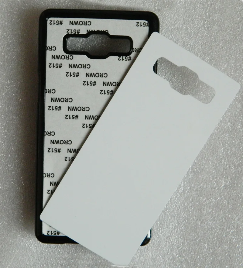 Для samsung GALAXY M10 A10 A30 A50 A70 A3 A5 A6 плюс A7 A8 A9 2D ПК сублимационный чехол для телефона+ алюминиевая пластина 5 шт./партия