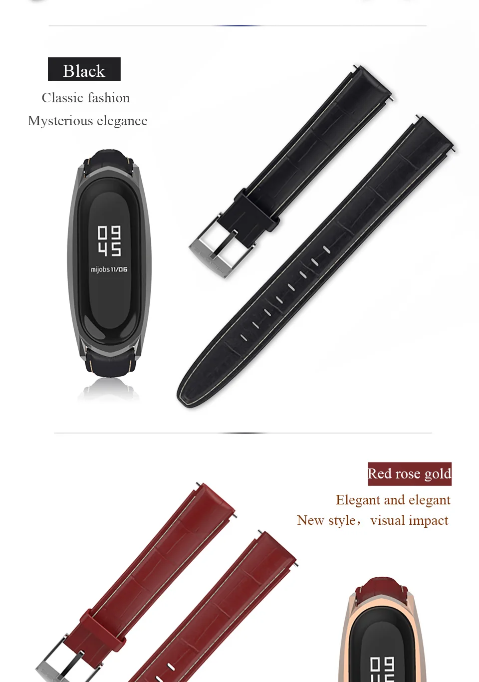 Mi jobs mi Band 4 3 ремешок из натуральной кожи ремешок для Xiaomi mi Band 4 3 браслет Смарт-часы ремешок аксессуары mi Band 3 ремешок