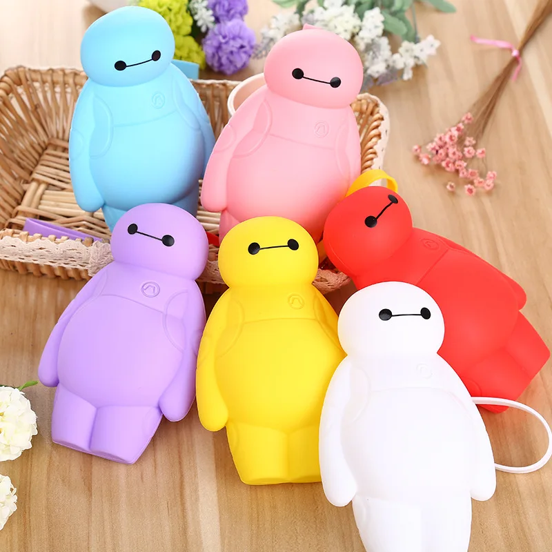 Корейский милый силиконовый чехол карандаш Baymax Big Hero 6 забавный канцелярский