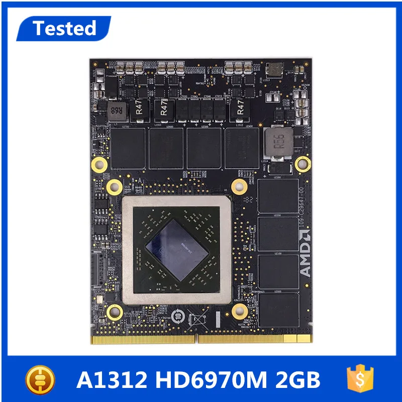Распродажа видеокарта HD6970m 2 Гб HD6970 VGA для Apple iMac 27 дюймов A1312 2G 2011 года замена