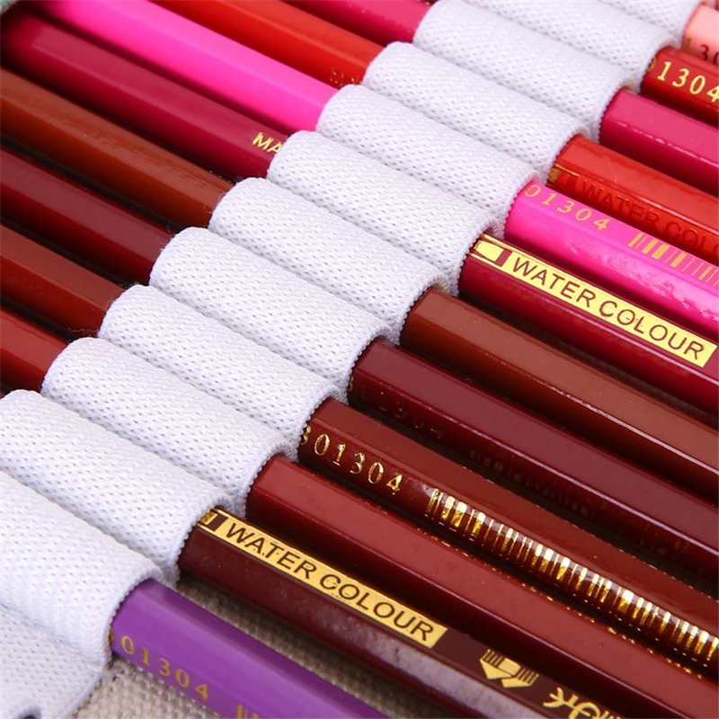 Милый школьный чехол для карандашей с мультяшным котом тканевый 36/48/72