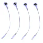 10 шт.лот десятки подразделение электродов проводовDC головы 2,0 мм Оснастки 3,5 мм Применение для подключения десяткиEMS машина физиотерапия