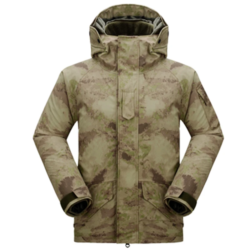 G8 Winter Men Thermal Thick Tactical jacket Coat Waterproof Military Jacket Camouflage Windbreaker thermal parka | Тематическая