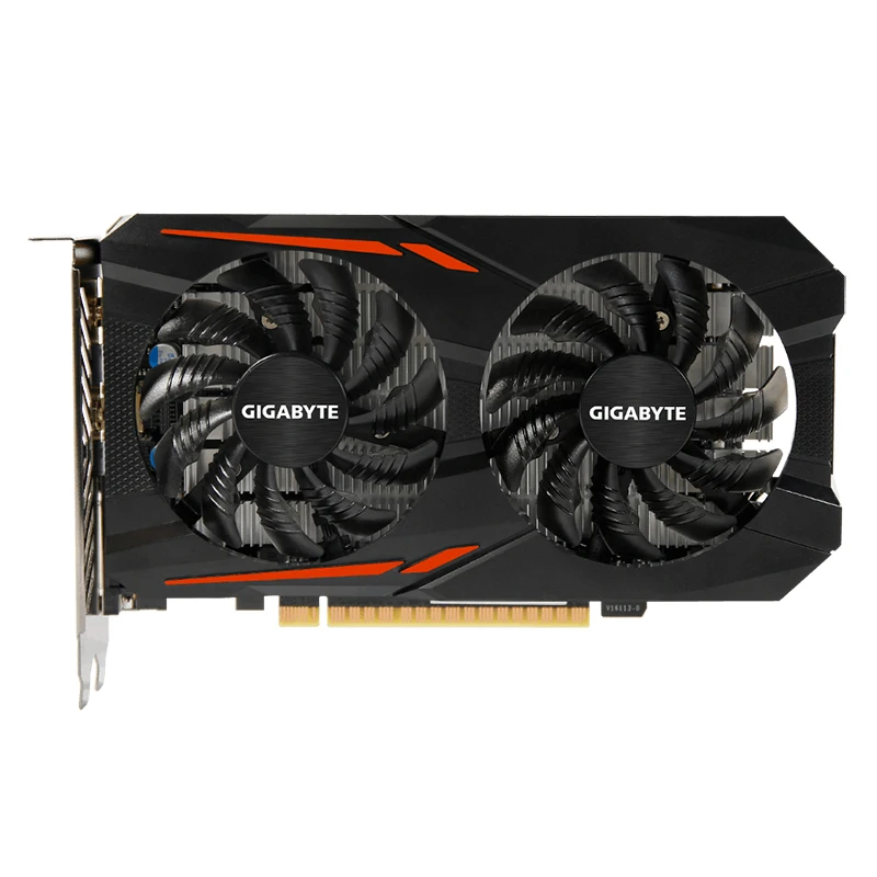 Видеокарта Gigabyte NVIDIA GeForce GTX 1050 Ti OC 4G интегрирована с 4 Гб памяти GDDR5 128 бит Поддержка