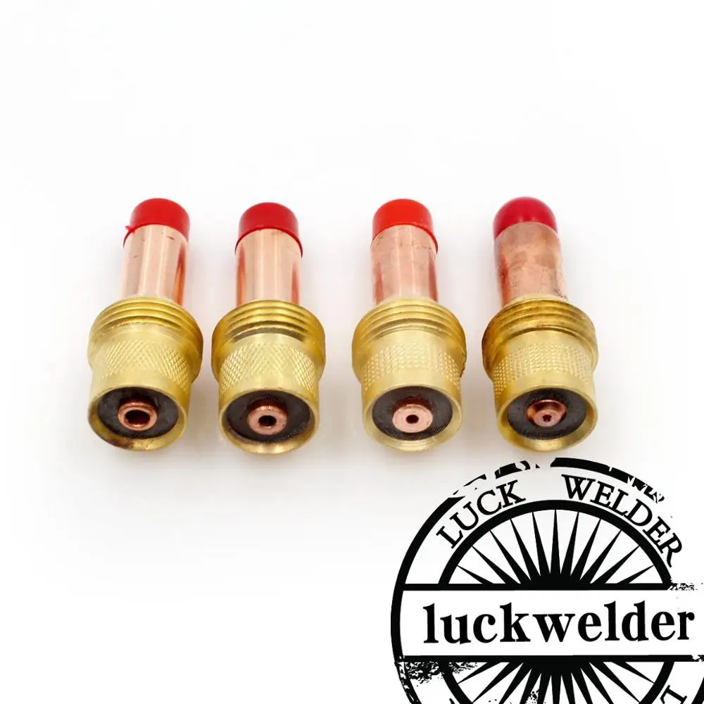 45V26 газа объектив цанговые тела 3/3" 2,4 мм для WP-17/18/26 TIG Сварочная горелка 2 шт