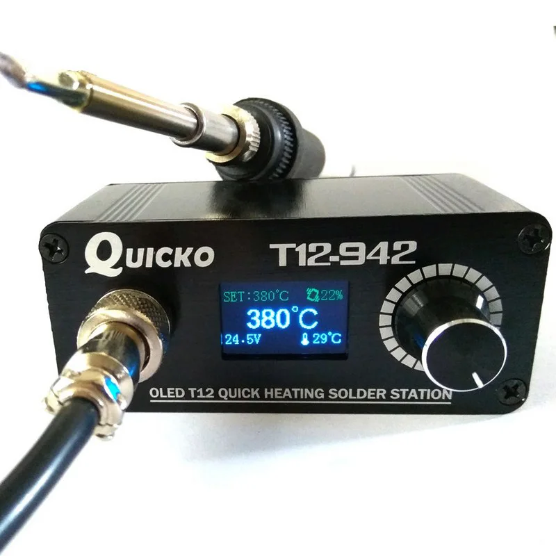 Портативные Сварочные инструменты T12 AC/DC цифровой электрический паяльник
