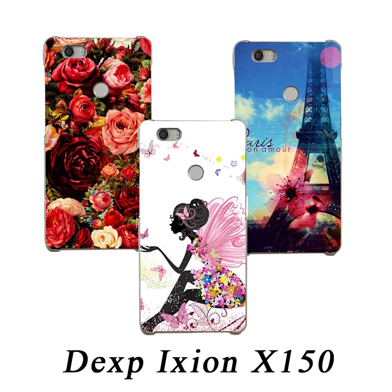 Новый ТПУ Мягкие силиконовые с рисунком чехол для Dexp Ixion X150 крышка 5 0 дюймов