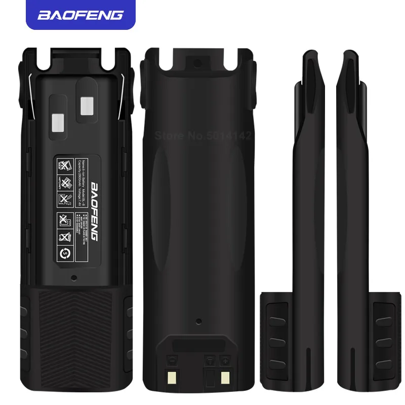 Оригинальный baofeng UV 82 аккумулятор для портативного радио Baofeng 8D 89 82HP 82HX 3800 mAh
