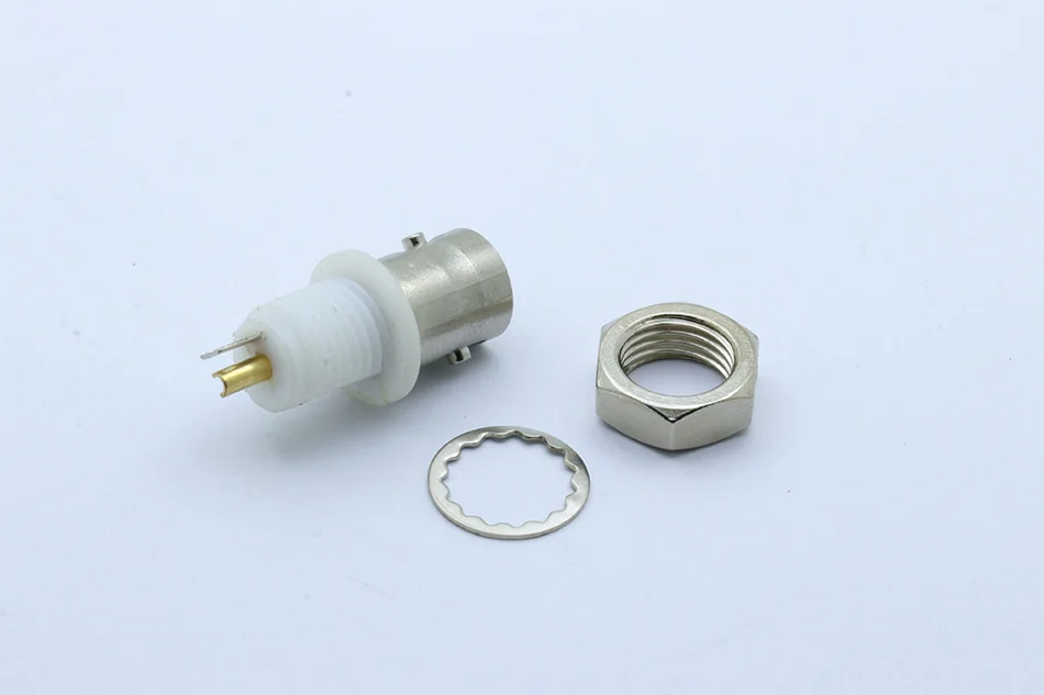 100pcs BNC FEMALE ISOLATED GROUND connector for BNC Coaxial Video Ground Loop Isolator cable CCTV BNC Balun Isolator