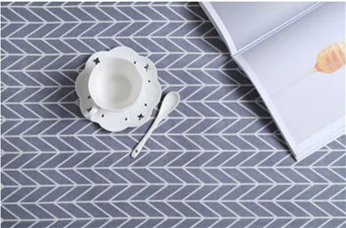 table mats for dinin Столовые приборы для обеденного стола, столовые приборы, коврик, хлопок, белый, черный, с рисунком, настольные коврики, подстилки, украшение для чаши - Цвет: table mats for dinin