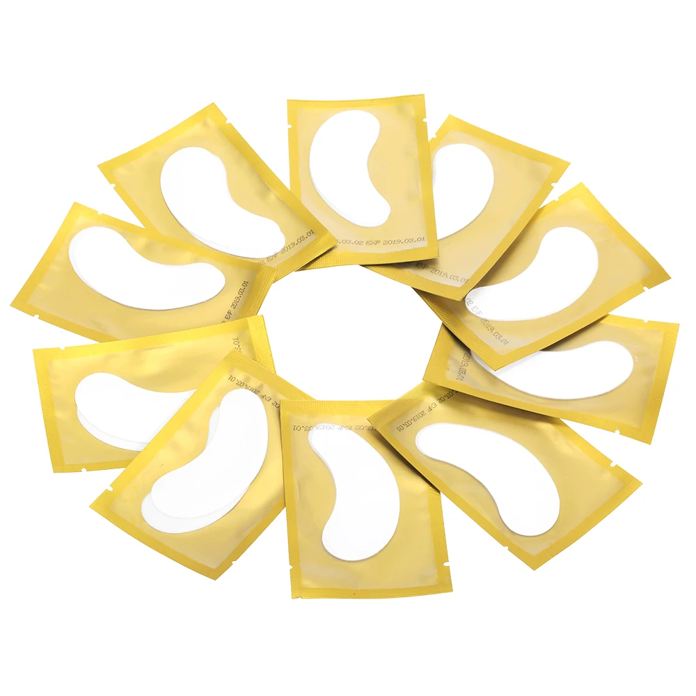 10 пар мягкие тонкие бумажные патчи для глаз | Красота и здоровье