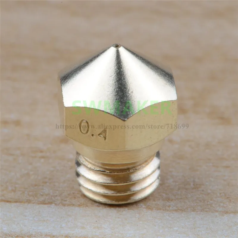 MK10 экструдер насадка 0 2 мм ~ M7 thread F/Creator pro Wanhao D4 и I3 3D принтер Dremel brass|nozzle mk10|mk10 nozzlem7