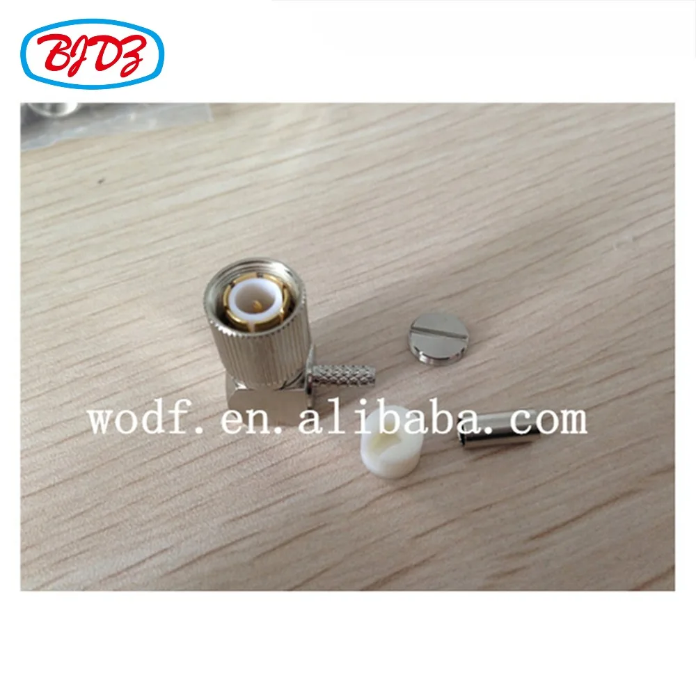 

Free Shipping 1.6/5.6 Male right angle crimp for flex2 BT2002 cable