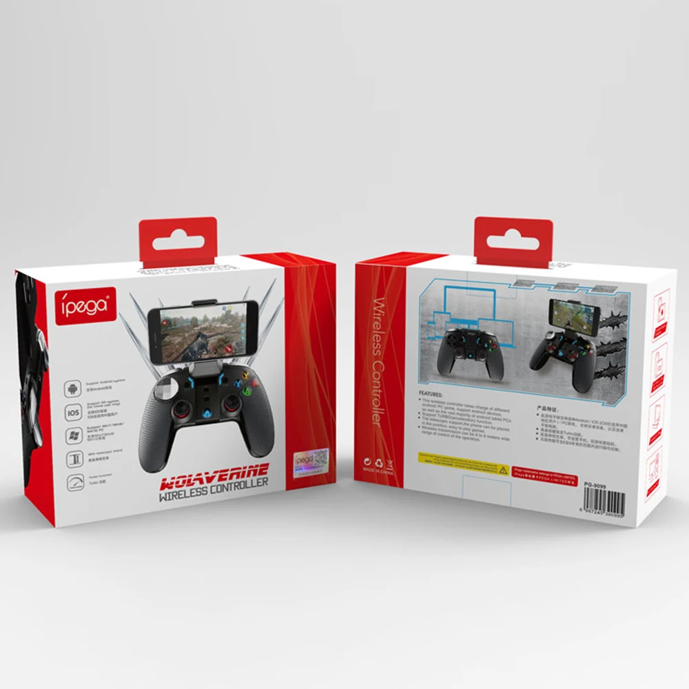 IPEGA PG 9099 Bluetooth игровой контроллер беспроводной геймпад Телескопический джойстик