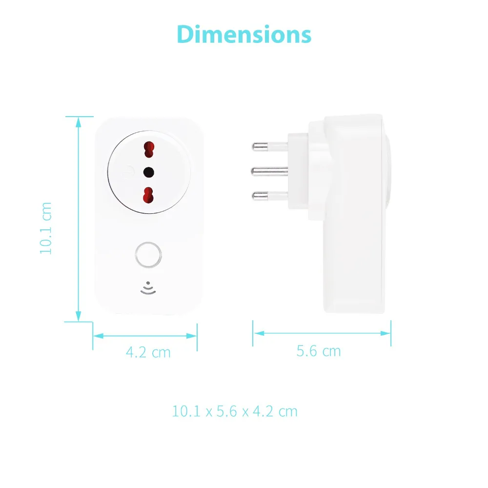 Smart WiFi Plug Amazon Alexa &amp Google Assistant IFTTT Supported App Remote Control Meross MSS310HIT |
