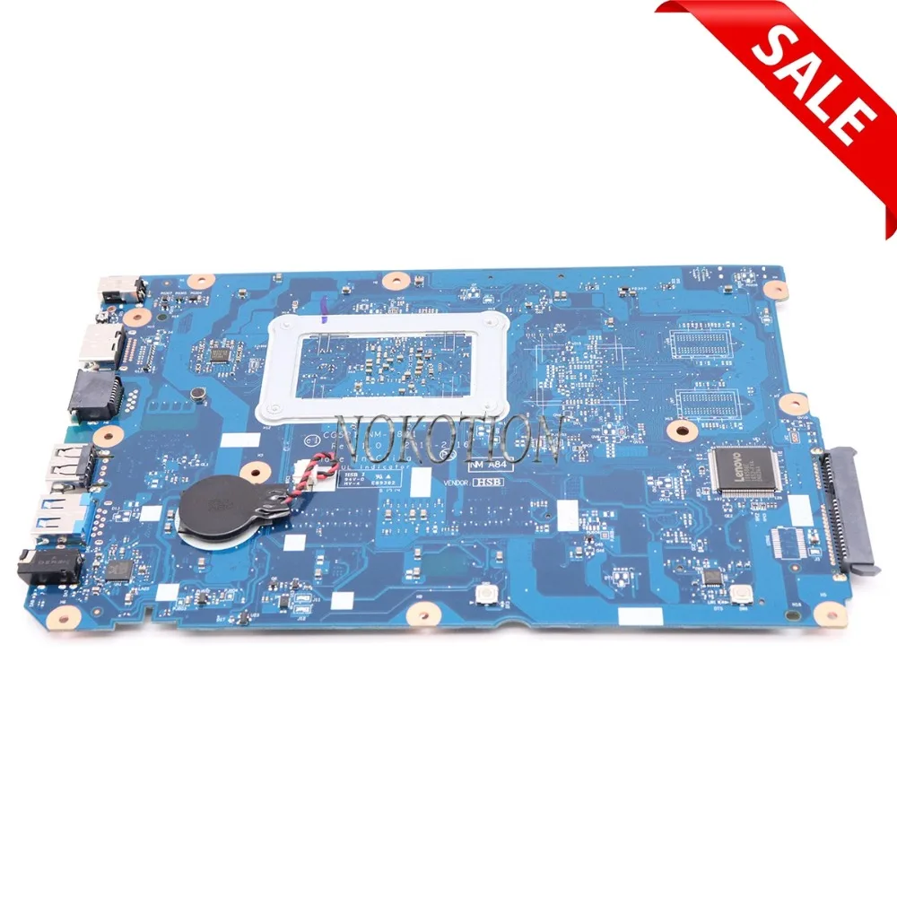 NOKOTION CG521 NM-A841 5B20L46262 основная плата для lenovo 110-15ACL материнская ноутбука A6-7310 ЦП