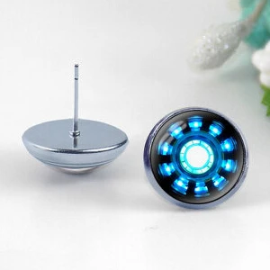 Новинка 2016 серебряные серьги-гвоздики с изображением американского фильма