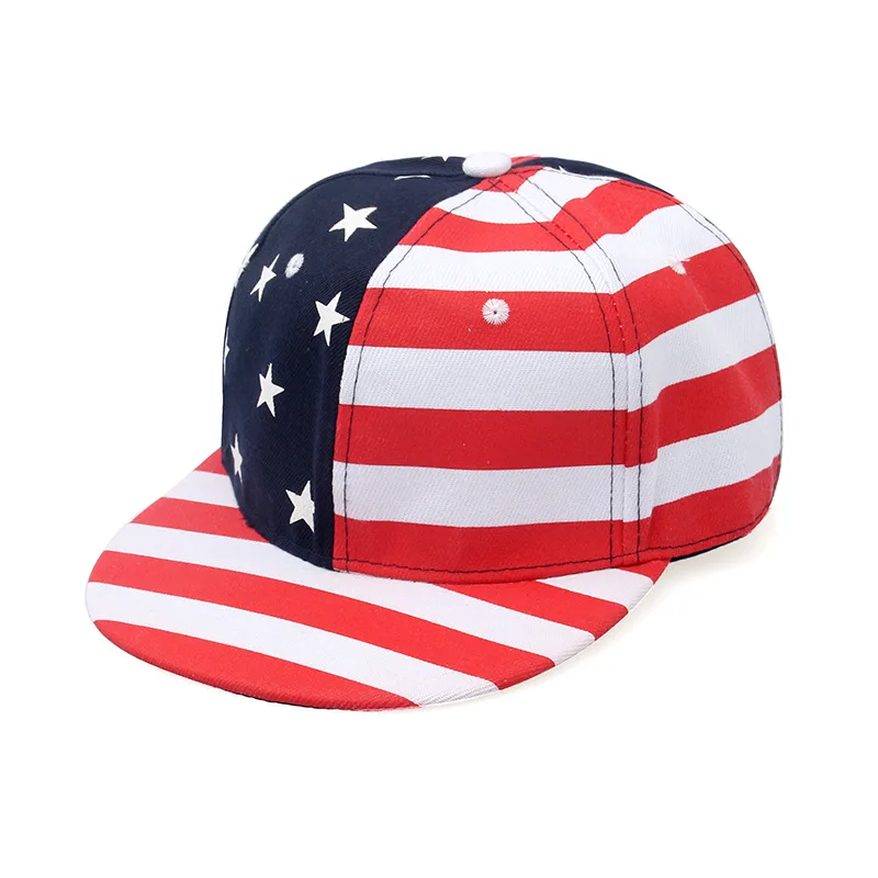 Новый американский флаг Snapback Шапки бренд США письмо хлопок Gorras хип-хоп Цвет в