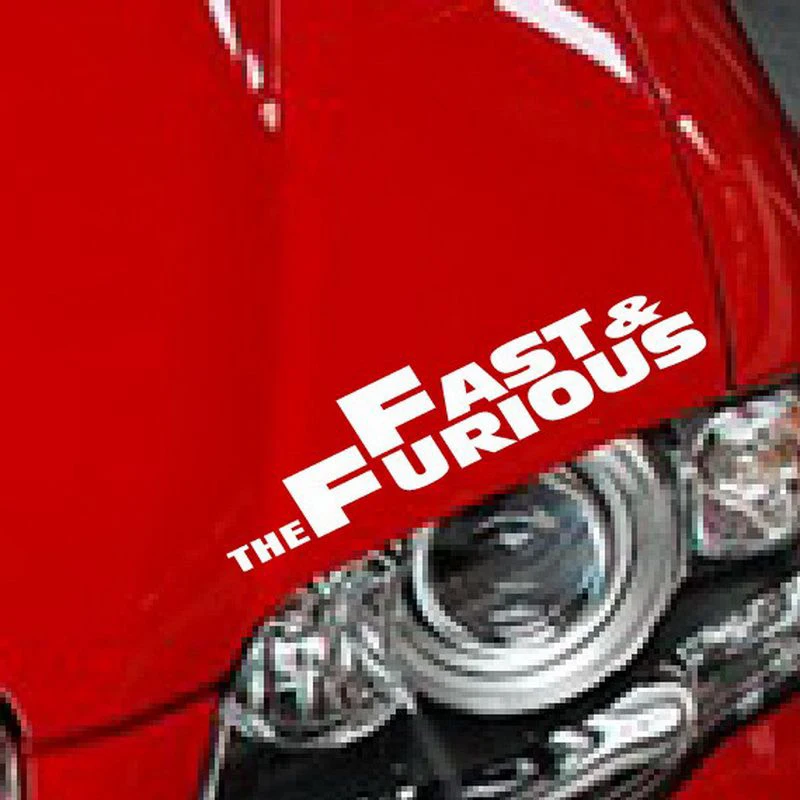 

The Fast and the Furious, водонепроницаемые автомобильные наклейки и виниловые наклейки, мотоциклетная наклейка бампер внедорожника s