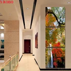 Алмазная живопись 5D сделай сам с полным напылением, природный водопад, пейзаж, вышивка крестиком, 3 шт., алмазная вышивка стразы, мозаика mazayka