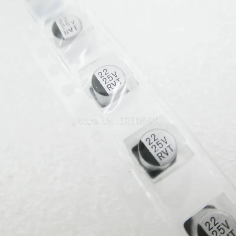 

20PCS/LOT 22UF 25V 5mm*5.4mm SMD Electrolytic Capacitor 25v 22uf
