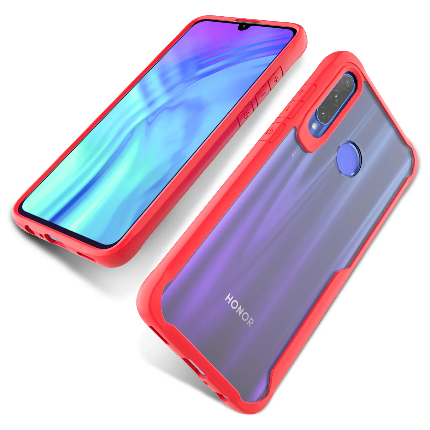 Чехол для телефона huawei honor 10 i чехол honor 10 i противоударный бампер прозрачный Кристальный полный жесткий чехол для huawei honor 10 i чехол 6,21"