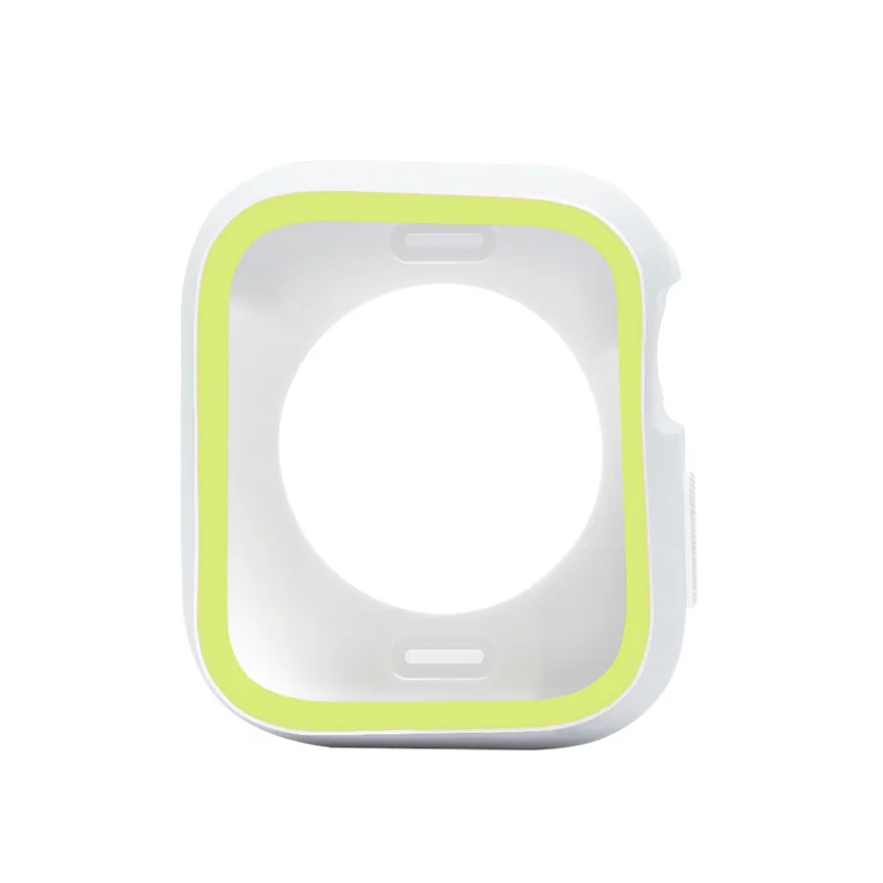 Силиконовый защитный чехол для Apple Watch 44 мм 40 42 38 IWatch серии 1 2 3 4 5 Чехол часов рамка