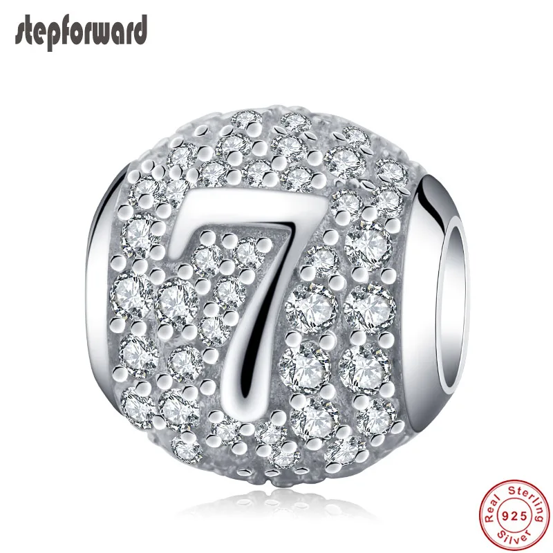Новинка Хорошего Качества Мемориальная Тема 925 Стерлинговое Серебро Семь 7 Оберегов Подходят для Браслета и Ожерелья.