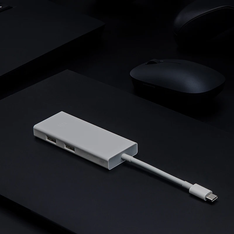 Оригинальный Xiao mi USB C ni DisplayPort многофункциональный адаптер 4K HD Смарт зарядка для