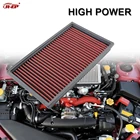 Сменный фильтр высокой мощности для Subaru Forester Impreza WRX STI Outback OEM 16546a020, моющийся, многоразовый