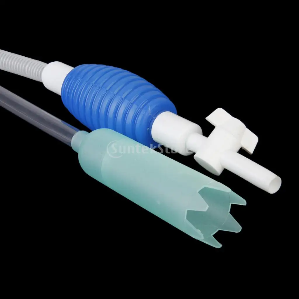 2 м аквариумный очиститель щебня сифонный насос водяной чейнджер для